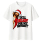 Funny religious birthday quote Christmas Oversized T-Shirt