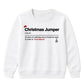 Funny Sarcastic Jumper Definition Christmas Kids Sweatshirt