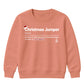 Funny Sarcastic Jumper Definition Christmas Kids Sweatshirt