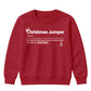 Funny Sarcastic Jumper Definition Christmas Kids Sweatshirt