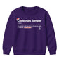 Funny Sarcastic Jumper Definition Christmas Kids Sweatshirt
