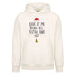 Funny Sarcastic Holiday Quote Christmas Oversized Hoodie