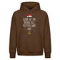 Funny Sarcastic Holiday Quote Christmas Oversized Hoodie