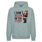 Funny Sarcastic Santa Quote Christmas Oversized Hoodie