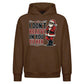 Funny Sarcastic Santa Quote Christmas Oversized Hoodie