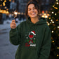 Funny Sipmas Wine Glass Graphic Christmas Unisex Hoodies