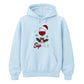 Funny Sipmas Wine Glass Graphic Christmas Unisex Hoodies