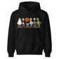 Funny spooky goose character lineup Halloween Kids Hoodie