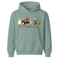 Funny spooky goose character lineup Halloween Kids Hoodie