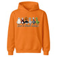 Funny spooky goose character lineup Halloween Kids Hoodie