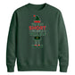 Funny Tall Elf Costume Graphic Christmas Unisex Sweatshirt