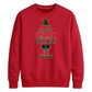 Funny Tall Elf Costume Graphic Christmas Unisex Sweatshirt