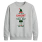 Funny Tall Elf Costume Graphic Christmas Unisex Sweatshirt