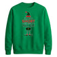 Funny Tall Elf Costume Graphic Christmas Unisex Sweatshirt
