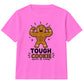 Funny Tough Cookie Gingerbread Art Christmas Kids T-Shirt
