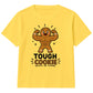 Funny Tough Cookie Gingerbread Art Christmas Kids T-Shirt