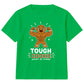 Funny Tough Cookie Gingerbread Art Christmas Kids T-Shirt
