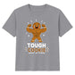 Funny Tough Cookie Gingerbread Art Christmas Kids T-Shirt