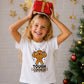 Funny Tough Cookie Gingerbread Art Christmas Kids T-Shirt