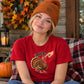 Funny turkey beak boop graphic Thanksgiving Ladies T-Shirt