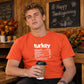 Funny turkey nutrition facts Thanksgiving Unisex T-Shirt