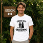 Funny Under New Management Graphic Bride Groom Unisex T-Shirt