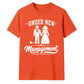 Funny Under New Management Graphic Bride Groom Unisex T-Shirt