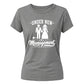 Funny Under New Management Marriage Bride Ladies T-Shirt