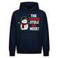 Funny Snowman Vegans Stole My Christmas Oversized Hoodie