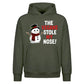 Funny Snowman Vegans Stole My Christmas Oversized Hoodie