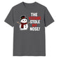Funny Vegans Stole My Nose Graphic Christmas Unisex T-Shirt