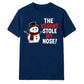 Funny Vegans Stole My Nose Graphic Christmas Unisex T-Shirt