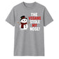 Funny Vegans Stole My Nose Graphic Christmas Unisex T-Shirt