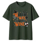 Funny wine witch quote graphic Halloween Oversized t-shirt