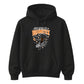 Funny witch skeleton hand broomstick Halloween Unisex Hoodie