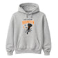 Funny witch skeleton hand broomstick Halloween Unisex Hoodie
