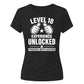 18th Birthday Ladies T-Shirt Level Eighteen Experience Unlocked