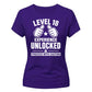 18th Birthday Ladies T-Shirt Level Eighteen Experience Unlocked