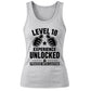 18th Birthday Tank Top Ladies Level Eighteen Experience Unlocked