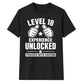 Gamer Level 18 Unlocked Slogan 18 Birthday Unisex T-Shirt