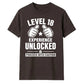 Gamer Level 18 Unlocked Slogan 18 Birthday Unisex T-Shirt