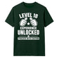 Gamer Level 18 Unlocked Slogan 18 Birthday Unisex T-Shirt