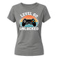 60th Birthday Ladies Tshirt Level 60 Unlocked Retro Gamer