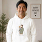 Custom Names Dad & Son Fathers Day Printed Style Hoodie