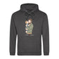 Custom Names Dad & Son Fathers Day Printed Style Hoodie
