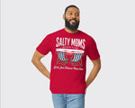 Salty Moms Beach Club Tee, Just Wanna Have Sun Summer Shirt For Women, Cute Summer Vibes Vacation Graphic T-Shirt M8440