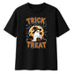 Ghost witch lollipop graphic Halloween Oversized t-shirt