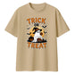 Ghost witch lollipop graphic Halloween Oversized t-shirt