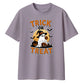 Ghost witch lollipop graphic Halloween Oversized t-shirt