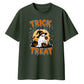 Ghost witch lollipop graphic Halloween Oversized t-shirt